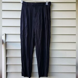 Everlane high waist black pants